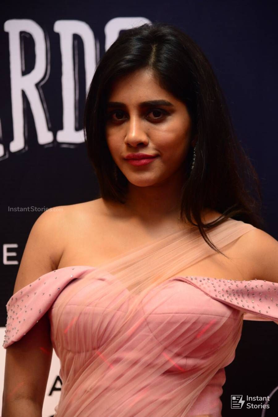 Nabha Natesh Hot Photos in Pink Dress at Dadasaheb Phalke Awards Event (9567) - Nabha Natesh