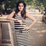 Remya Nambeesan New HD Beautiful photos in Red & Black Sarees (1080p)