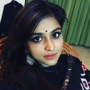 Remya Nambeesan New HD Beautiful photos in Red & Black Sarees (1080p)