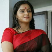 Remya Nambeesan New HD Beautiful photos in Red & Black Sarees (1080p)