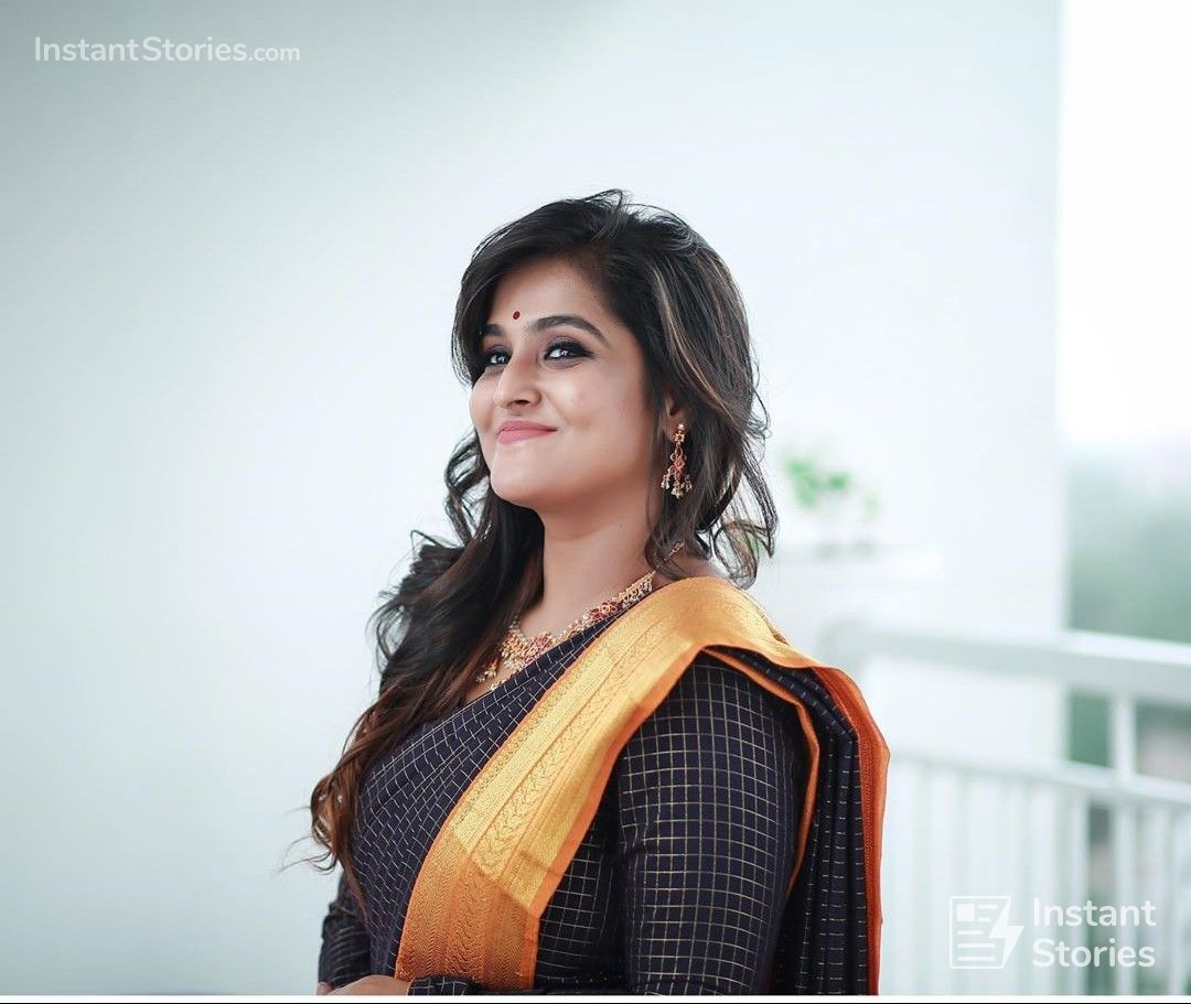 Remya Nambeesan New HD Beautiful photos in Red & Black Sarees (1080p) (504) - Remya Nambeesan